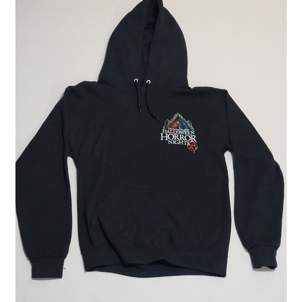 Universal Studios Halloween Horror Nights 24 Pullover Hoodie Small Black
